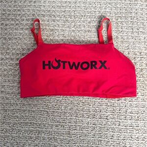 HOTWORX Red Sports Bra Large